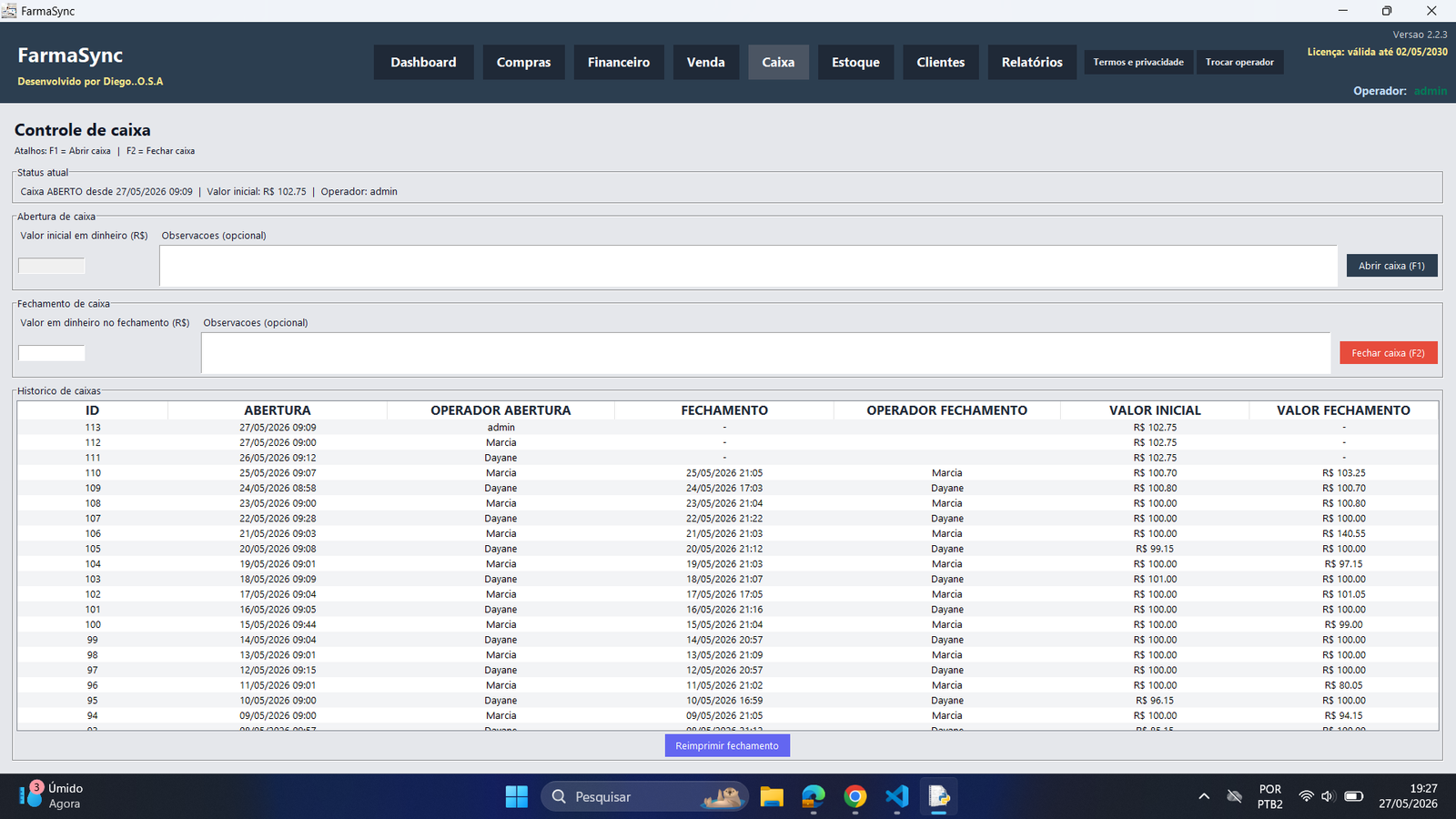Dashboard FarmaSync 4